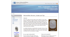 Desktop Screenshot of aboutdehumidifiers.co.uk